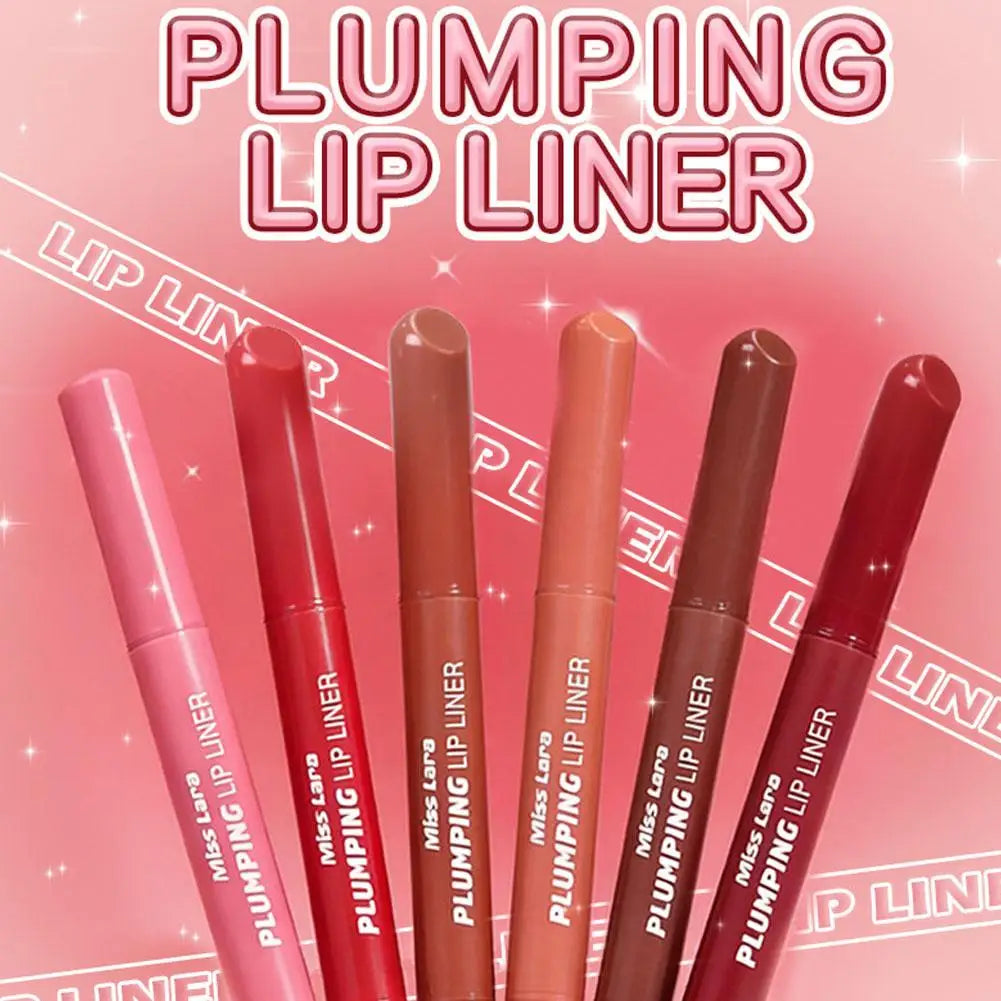 2-in-1 Lip Liner Smooth Blendable Soft Matte Contour Pencil Shaping Qme