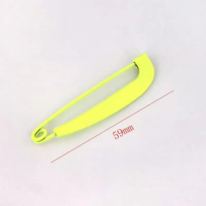 2Pcs Waist Buckle Fluorescent Pin Silk Scarf Buckle Korean Style Corsage Brooch Colorful Clothing Accessories Sweater Pants Pin Qme