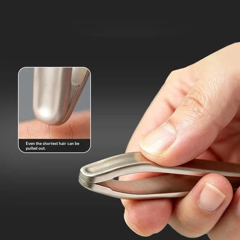 Round Head Facial Hair Removal Tweezer 1 Premium Precision Eyebrow Qme