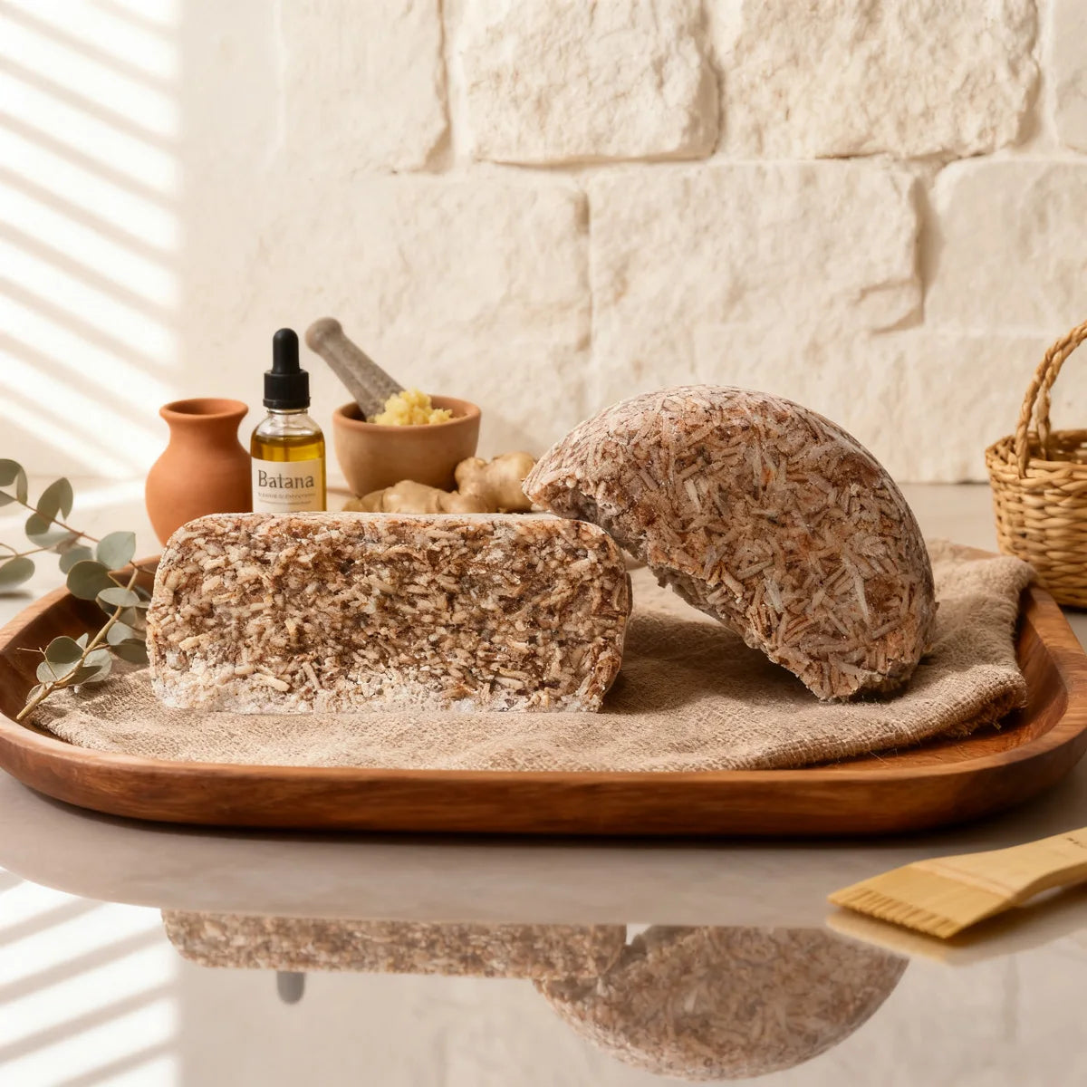 Batana Oil Shampoo Conditioner Soap Ginger Essential Natural Qme