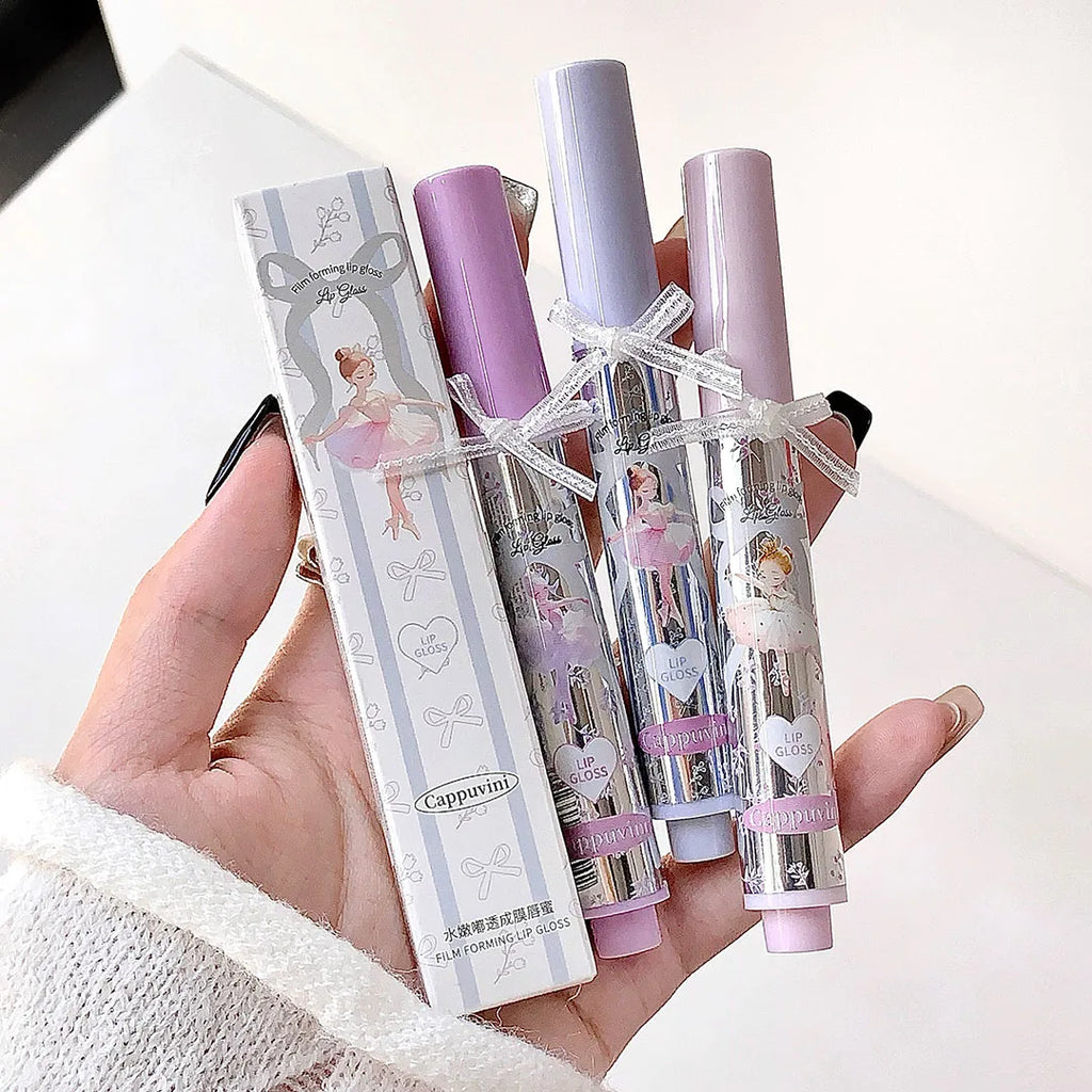 CAPPUVINI Ballet Girl Membrane Lip Gloss Long-wearing Non-smudging Qme
