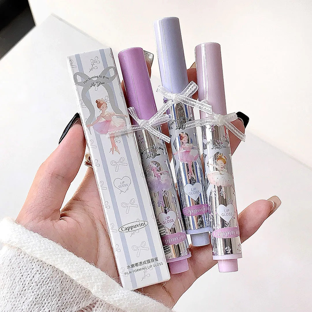 CAPPUVINI Ballet Girl Membrane Lip Gloss Long-wearing Non-smudging Qme