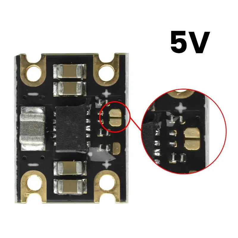 TPS63802 Mini Boost Power Module Lithium Battery Compatible 1 8-5 5V Qme A2
