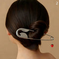 Giant Safety Pin Hair Clip Large Metal Clips Barrettes Women Girls Qme 2