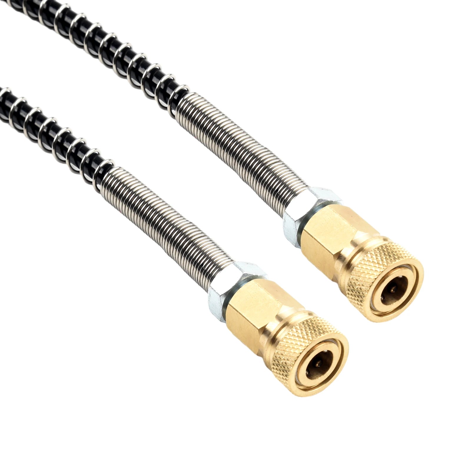 50cm 1.64ft M10×1 High Pressure Hose 63mpa Air Compressor Air Pump Filling Station Hose With Female Connector Pneumatic Parts Qme
