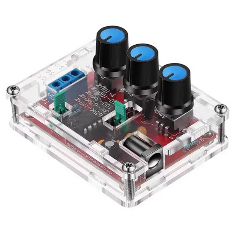 XR2206 High Precision Signal Generator DIY Kit Function Generator Sine Triangle Square Waves Adjustable Frequency Qme