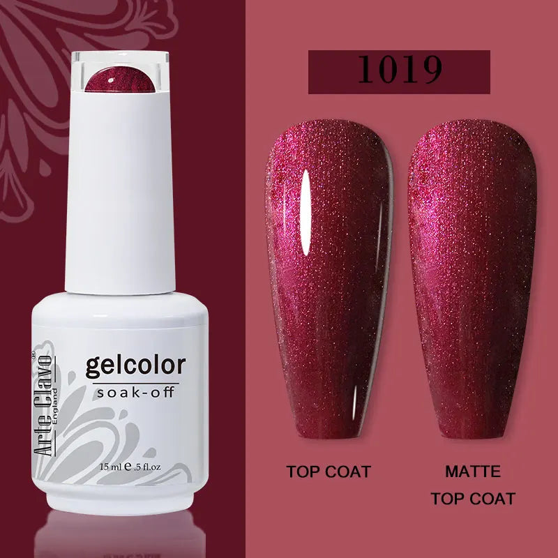 Arte Clavo Transparent Nude Pink Jelly Gel Nail Polish Semi Permanent