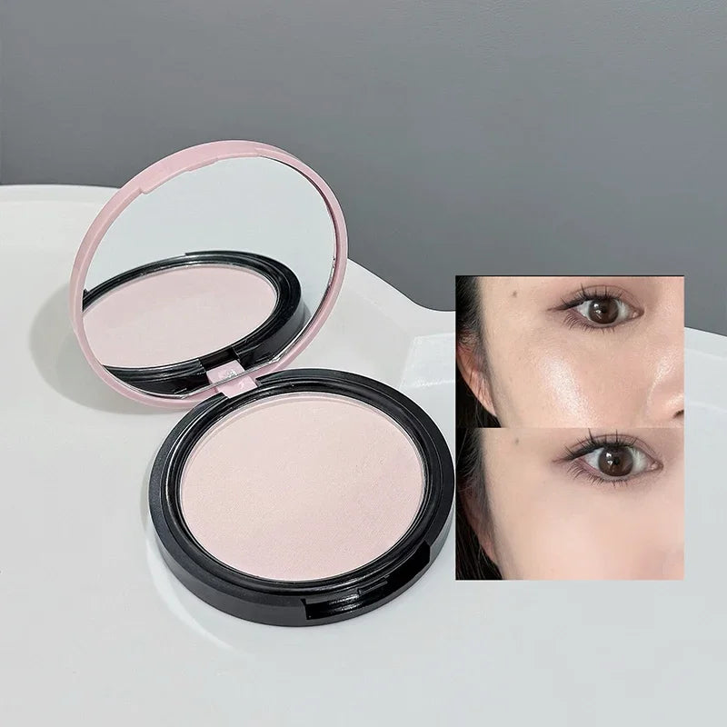 Multipurpose Makeup Set 4PC Liquid Lipstick,1 Pressed Powder,1 Face Blush,1 Eyeliner,1 Mascara,1 Eyebrow Pencil Korean Cosmetics Qme