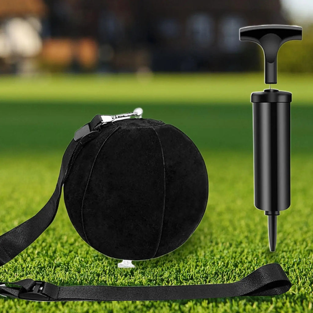 Golf Training Aid Ball Inflatable Practical Golf Training Equipment Lightweight Swing Trainer Accessory For Men Women Qme