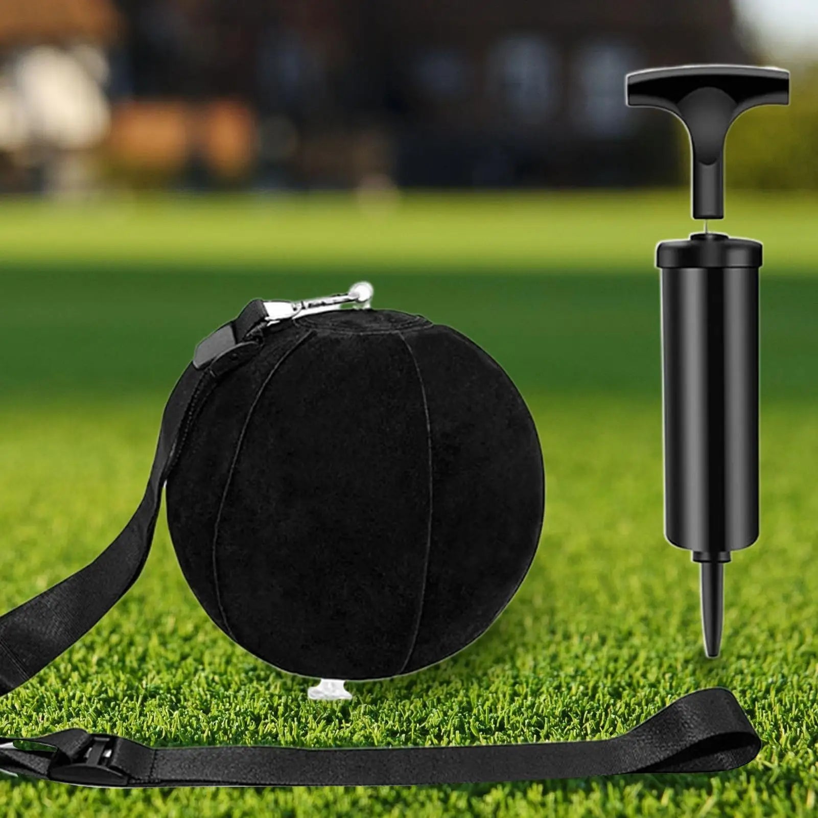 Golf Training Aid Ball Inflatable Practical Golf Training Equipment Lightweight Swing Trainer Accessory For Men Women Qme