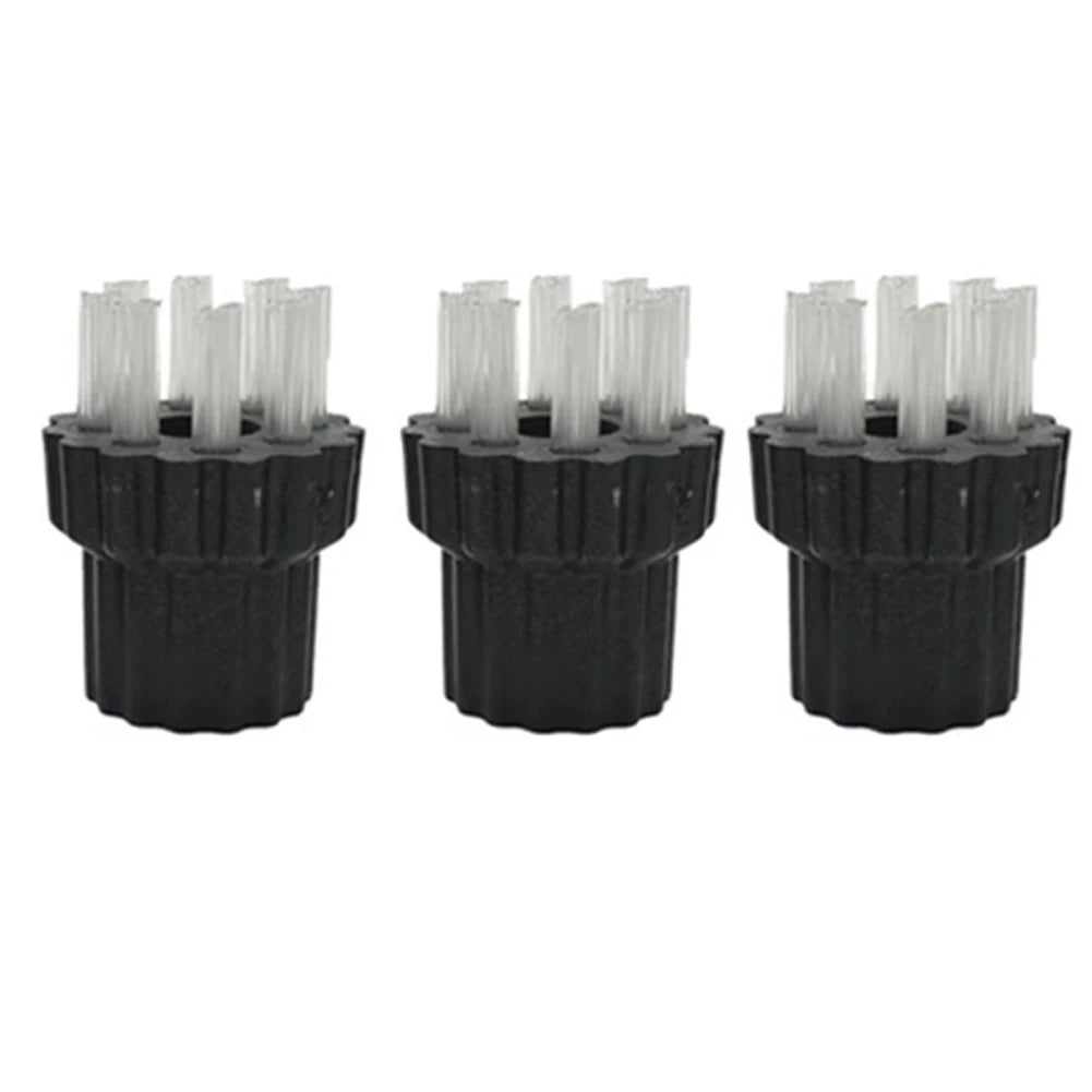M8 For Steam Mop Brush Head For Steam Mop Brass Brush Head Steel Brush Head For STEAM MOP Brush Head Accessories Qme M8 white brush