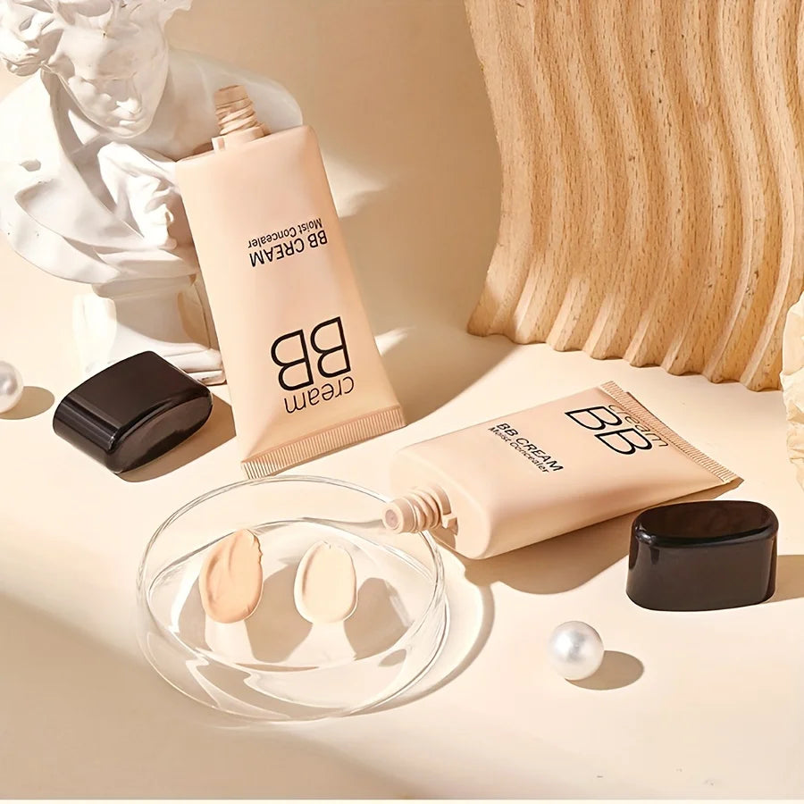 BB Cream Concealer Lasting Moisturizing Nude Makeup Liquid Foundation Qme