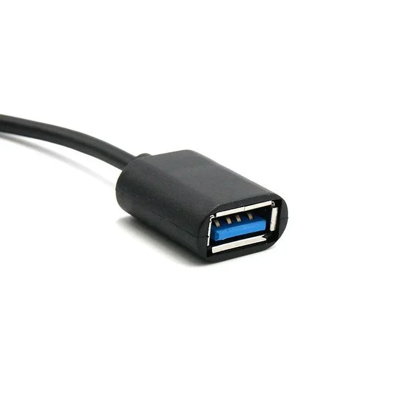 18CM Mobile Phone USB Type C 3.1 Male To USB 3.0 A Female OTG Cable USB Adapter Lead for Xiaomi Huawei Type-c Adapter Converters Qme