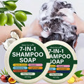 7-in-1 Shampoo Soap Bar | All-in-One Plant-Based Formula for Gentle Cleansing & Hydration. Lightweight & Long-Lasting Fragrance Qme one 50g