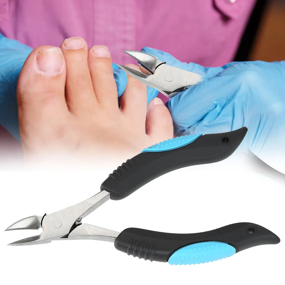 Nail Cuticle Pliers Ingrown Toe Nail Clippers Fingernail Toenail Cuticle Scissors Pedicure Cutter Tool Ingrown Toenail Clipper Qme