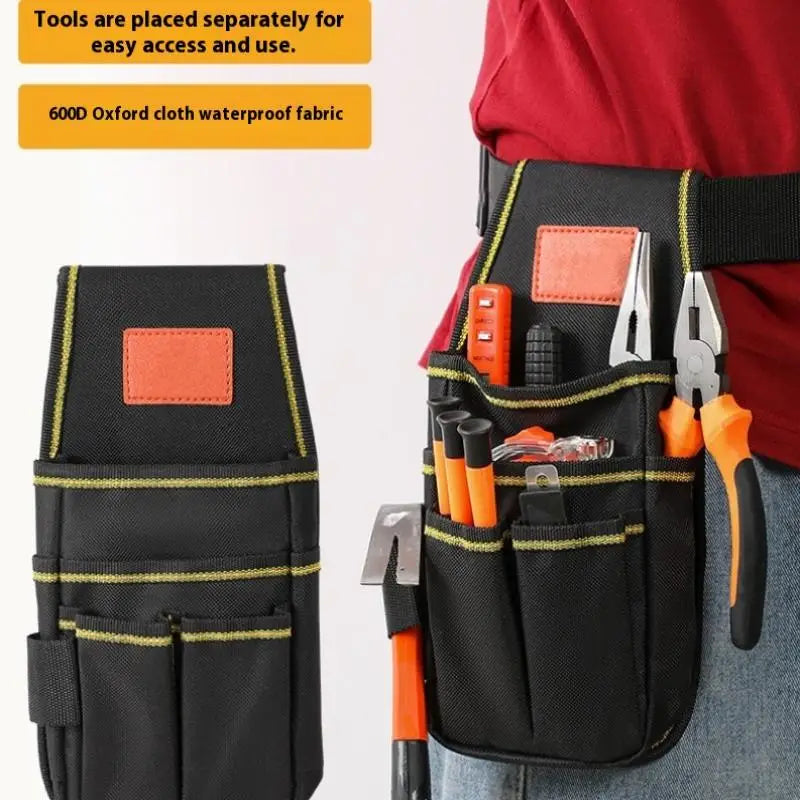 Waist Bag Hardware Tool Multi Layer Electrician Adjustable Thickened Qme