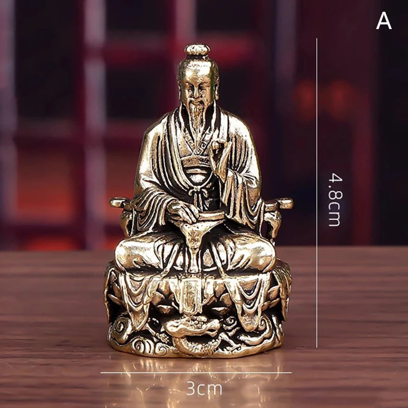 Sculpture Carving Statue Collection Home Decor Sanqing Tianzun Qme A
