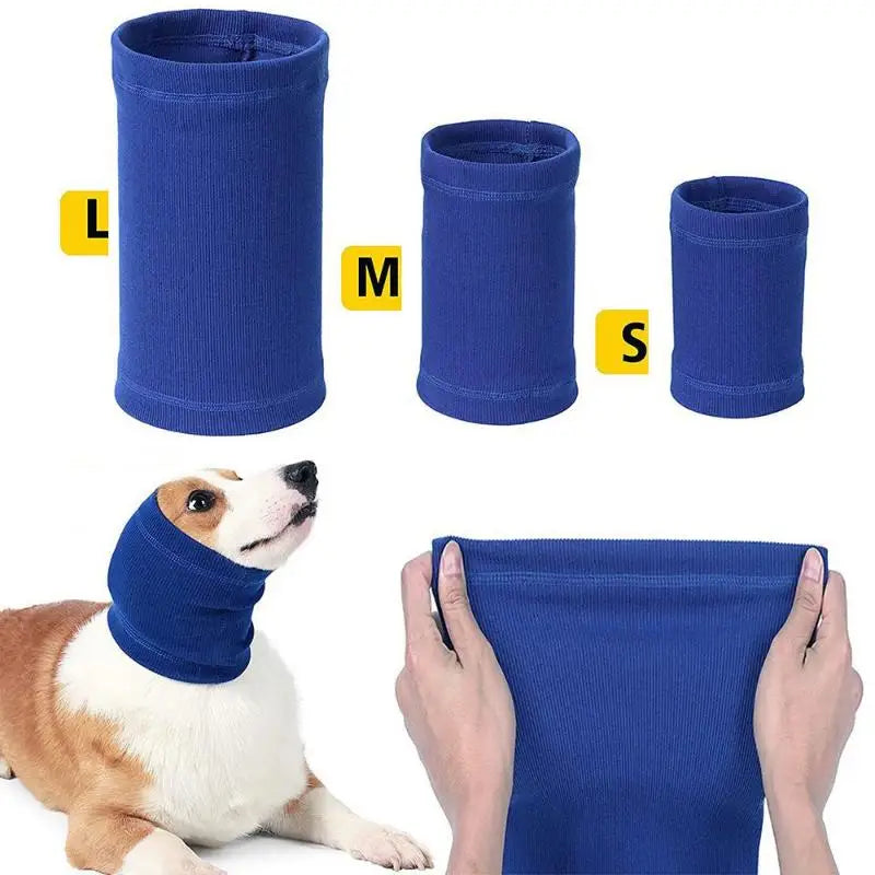 Soundproof Pet Bath Quiet Dry Headsleeve Dog Suppliesdog Grooming Qme