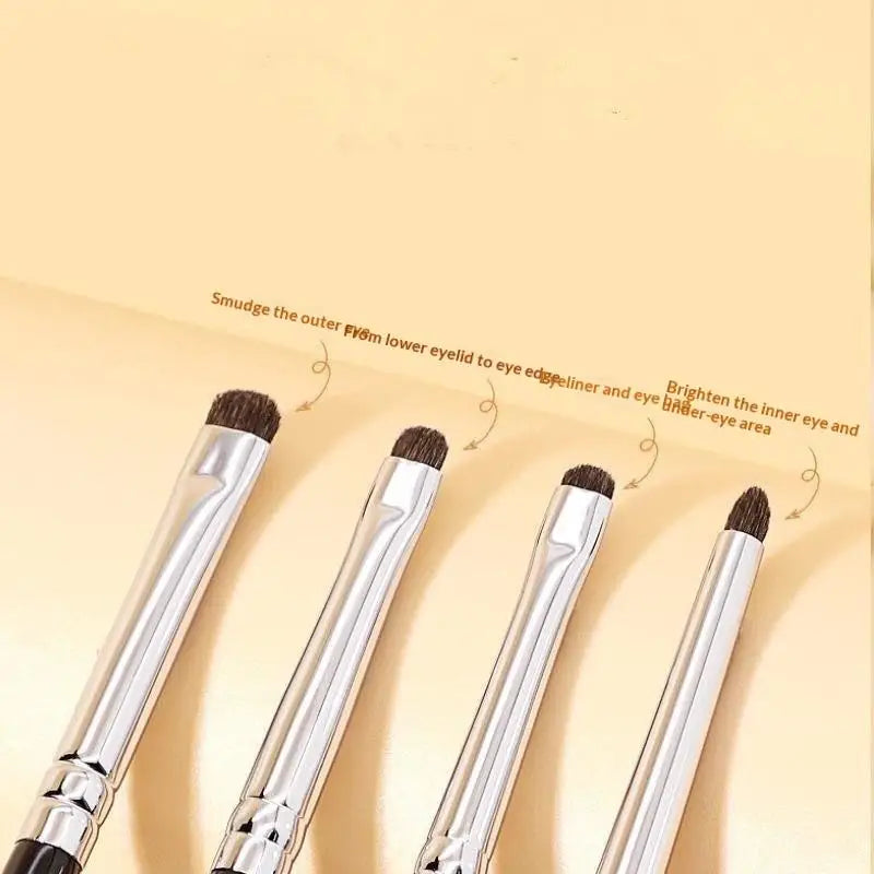 Refined Eye Detail Brush 4 Advanced Eyeshadow Tools Consistent Makeup Qme