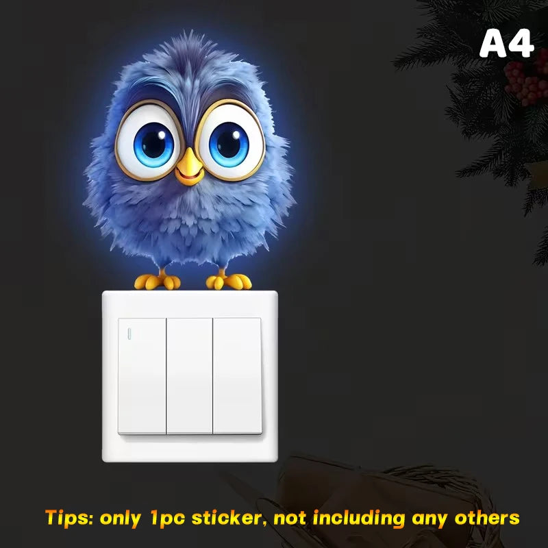 Self-adhesive Removable Wall Stickers Suitable Switches Qme A4