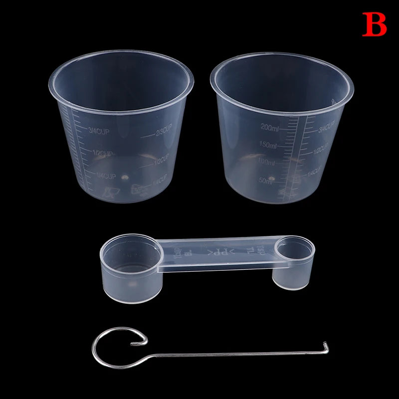 1Set Bread Machine Maker Parts 200ML Measuring Cup Spoon Kit Removal Tool For Donlim Midea ACA PETRUS Etc. Qme B 4PCS