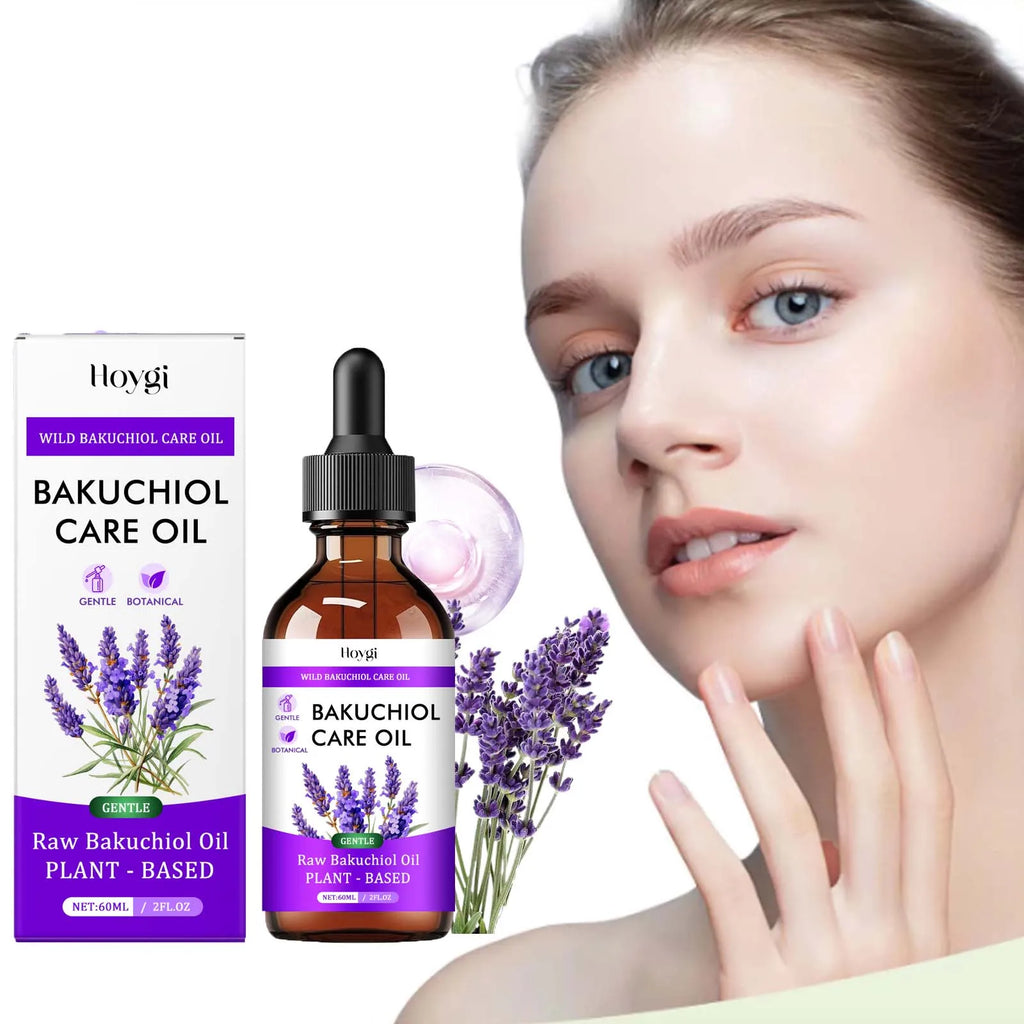 Bakuchiol Essectial Oil Relaxing Fade Fine Lines Brightening Skin Smoothing Facial Body Skin Care Nourish for Sensitive Skin Qme