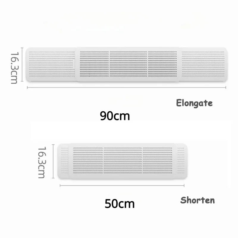 Air Conditioning Wind Shield Infant Anti Direct Blowing Scalable Adjustable Wind Guide Cover Outlet Baffle Windshield Dust Cover Qme