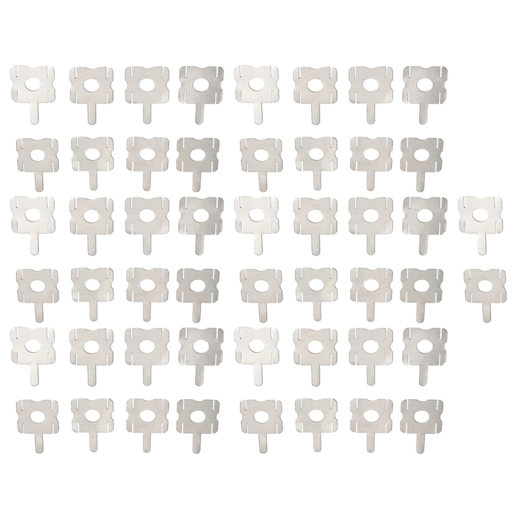 50 Pc/set 4S Lithium Battery Pack Replace Spot Welding Nickel Sheet U-Shaped For Computer Battery Welding Power Tool Qme