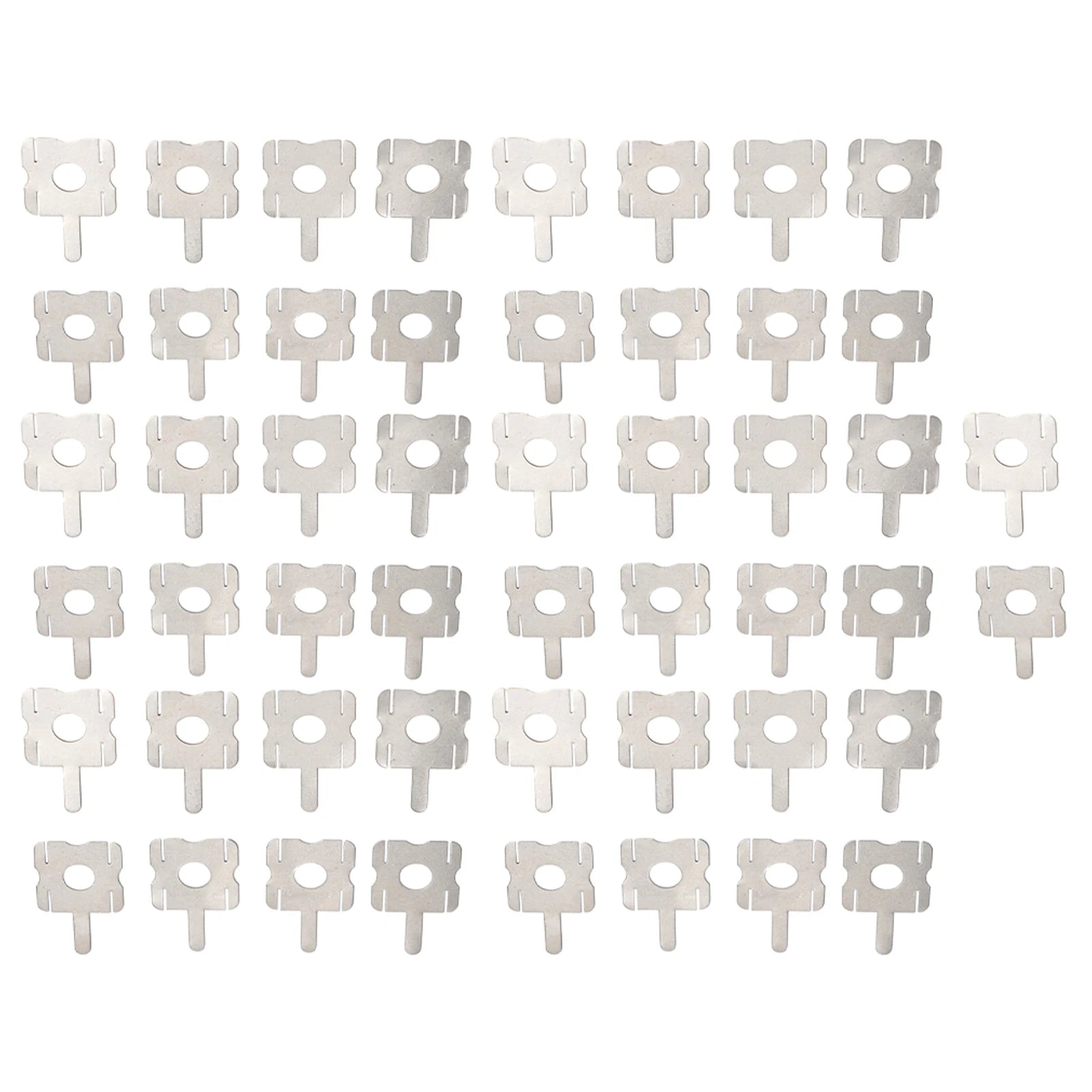 50 Pc/set 4S Lithium Battery Pack Replace Spot Welding Nickel Sheet U-Shaped For Computer Battery Welding Power Tool Qme