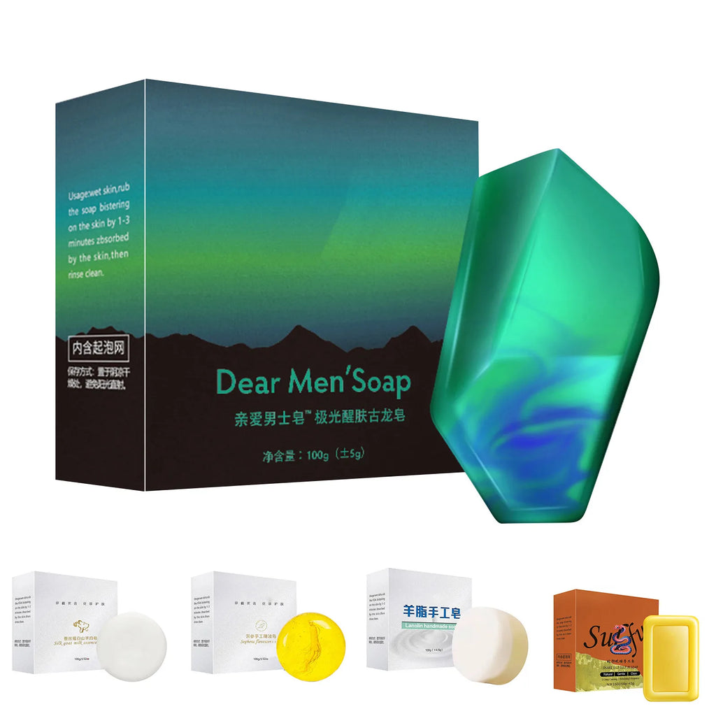 100g Gulong Perfume Soap Refreshing Oil Control Hand Soap Moisturizing Acarid Removing Soap Qme