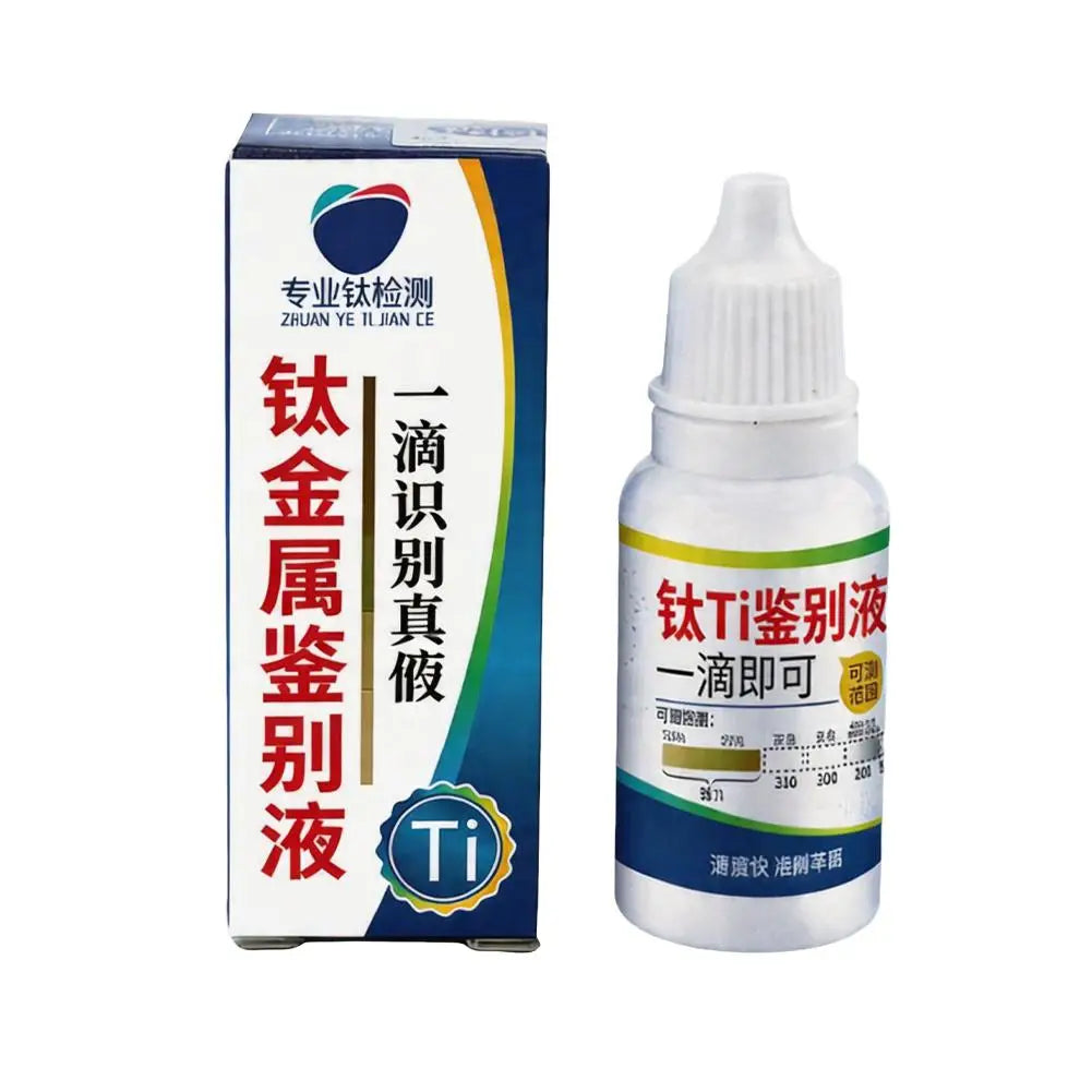 304 316 Detection Liquid Stainless Steel Dentification Fluid Potion Qme B