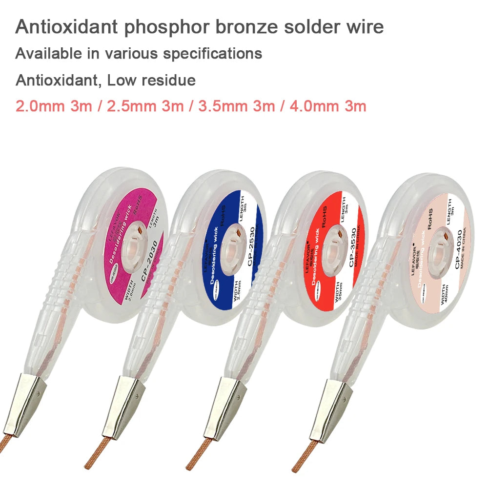 Strong Desoldering Braid 1 5 2 0 3 Width 3M Length Suction Tin Solder Qme