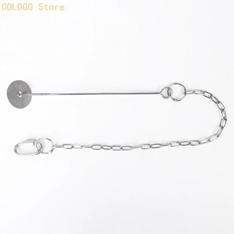 Vegetable Skewer Feeders Poultry Hanging Stainless Steel Adjustable Qme