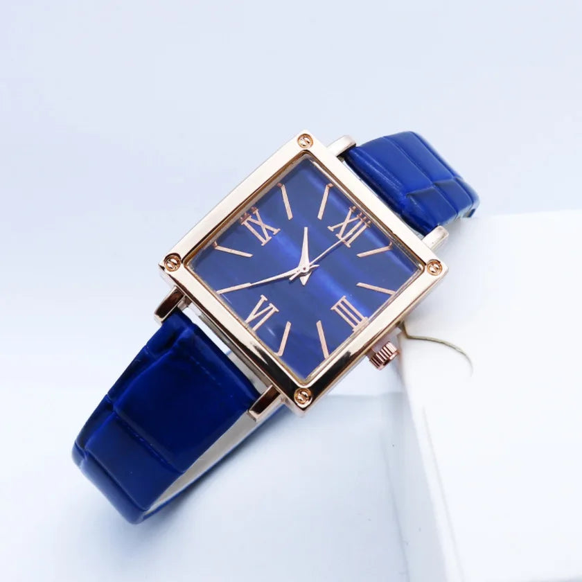 Women's Luxury Quartz Watch Roman Digital Dial Clock Women's Watch Casual Watch Jewelry Qme