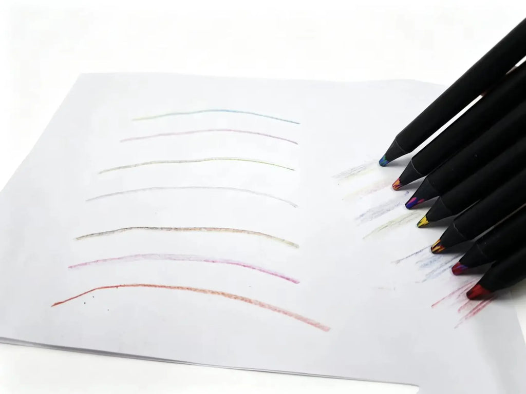 7 Gradient Rainbow Pens, Perfect for Doodling or Color Lovers. The Ultimate Choice for Holiday Gifts and Classroom Prizes. Qme