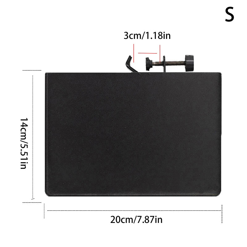 Eyelash Extension Lighting Lamp Stand Tray Adjustable Clamp Grafting Qme Metal thick small S