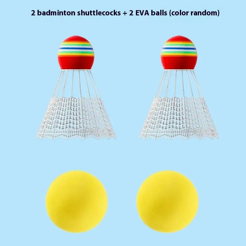 1 Setlightweight Children Tennis Badminton Racquets Kids Rackets Qme A2