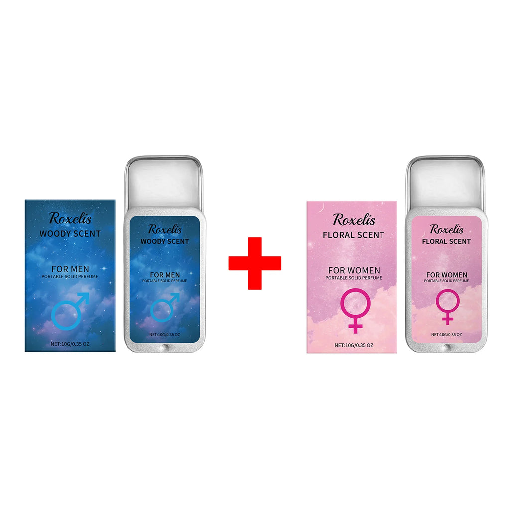 Portable Solid Perfume Women Man Deodorant Reduce Body Odor Keep Qme 20g Perfume Balm Set Other