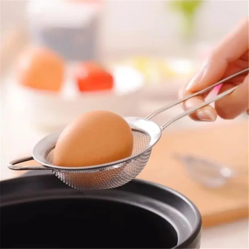 3Pcs Multi-purpose Mesh Filter Strainer For Baking With Handle Flour Sieve Sifter Baking Accessories Easy To Filter Kitchen Tool Qme