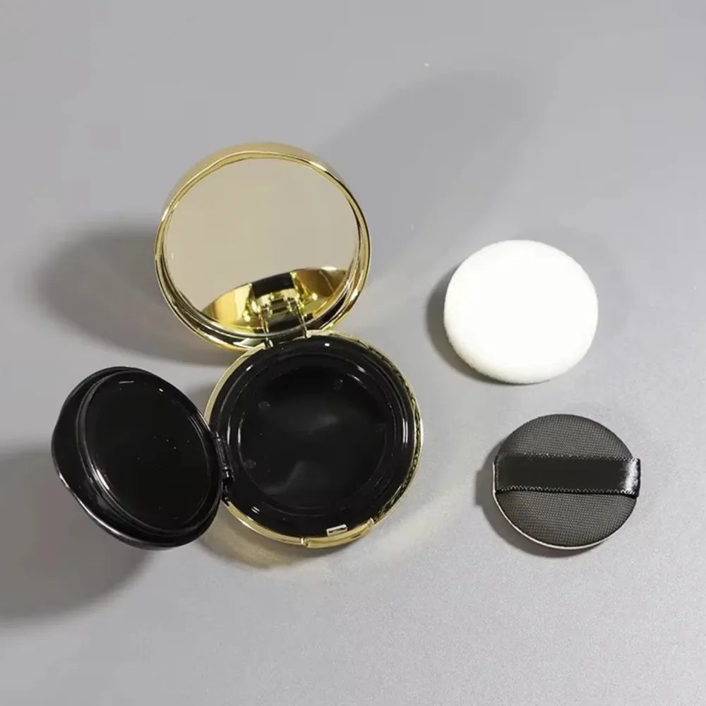Air Cushion Foundation DIY Box Mini Cute Empty Puff Portable Mirror Qme