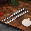 Stainless Steel Vegetable Skinner Scallion Shredder All-purpose Qme Default Title