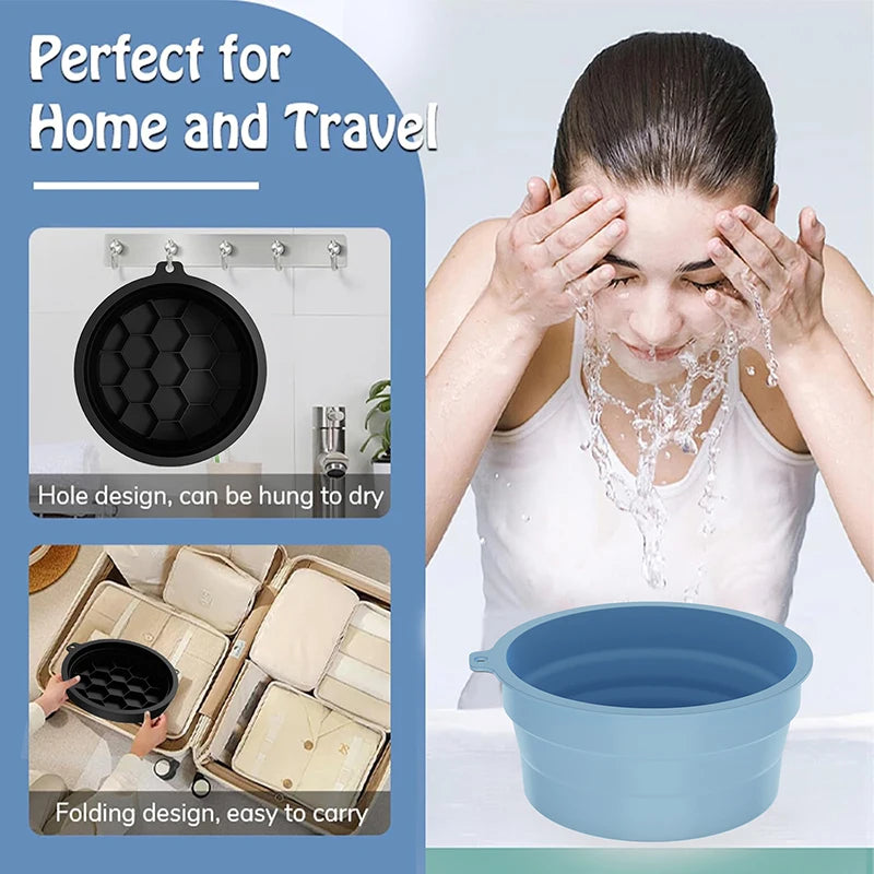 Facials Plunge Dipping Face Folding Ice Washbasin Skin Care Tool Home Qme