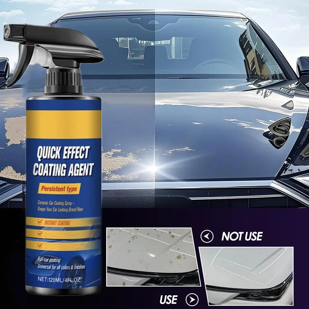 Car Polish Quick Effect Coating Agent Repairs Scratches Wear Fast Sar Coating Spray Car Paint Polish Coated Spray Car Cleaner Qme