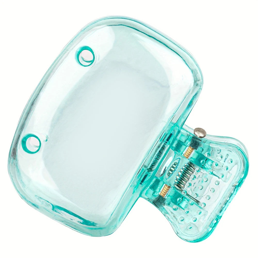 Travel Toothbrush Head Covers Toothbrush Protector Cap Brush Pod Case Protective Portable Plastic Clip For Household Travel Qme 1PCS Azure
