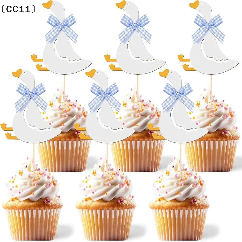 Silly Goose Cake Birthday Cakeate Insert Card Cakeateating Cupcake Qme