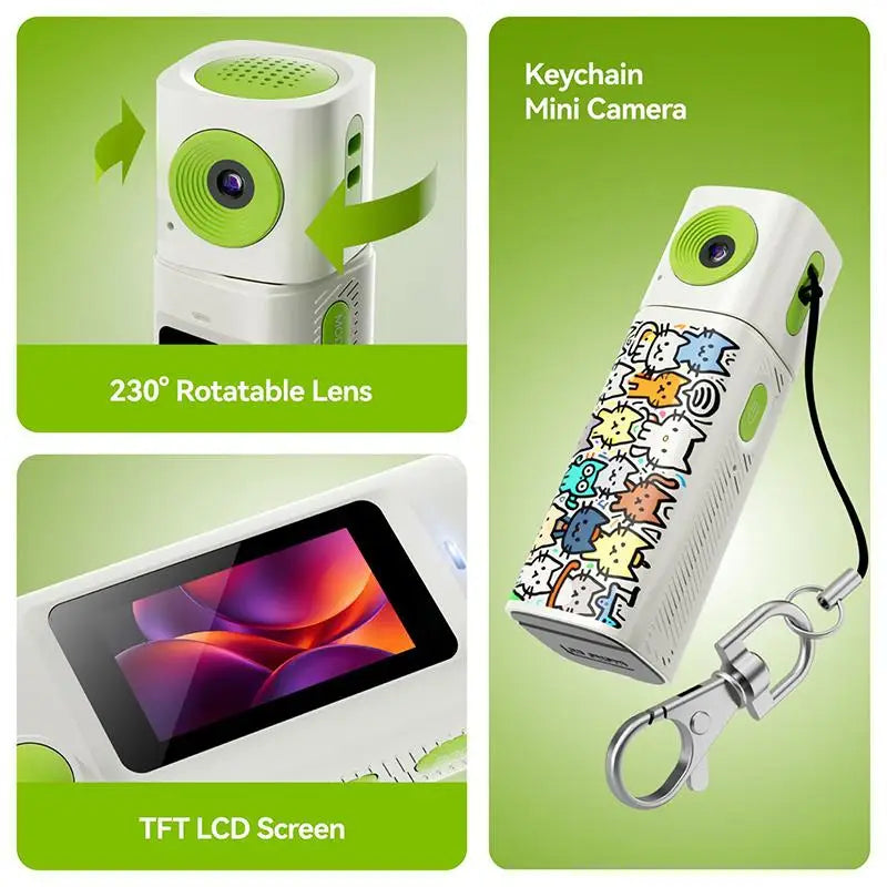 2K HD Mini Thumb Camera G10 Lipstick Portable Sports Camcorder Qme