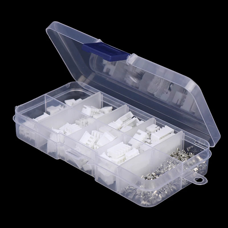 230pcs/box XH 2.54 2p 3p 4p 5pin 2.54mm Pitch Terminal Kit JST Connector. Qme