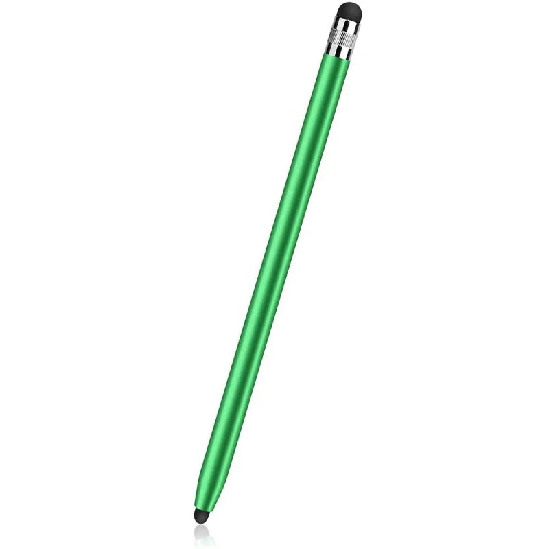 Universal Pencil Double Silicon Head Touch Capacitive Screen Stylus Qme A4