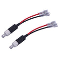 2Pcs LED H1 H1 LED Single Conversion Converter LED Replacement Bulb Single Converter Wiring Headlight Bulb Connector Qme Default Title