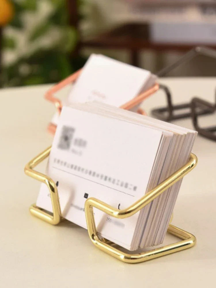 Business Card Holder Desk Bracket Cards Organizer Office Gift Display Holders Business Card Holder Desk Bracket Cards Organizer Qme